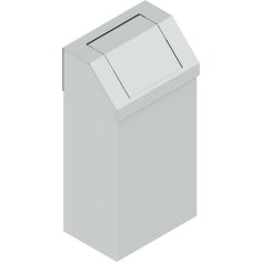 Atkritumu tvertne ar vāku 2