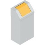 Atkritumu tvertne ar vāku