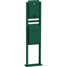 Grozs suņu ekskrementiem - ielikts statīvā 2