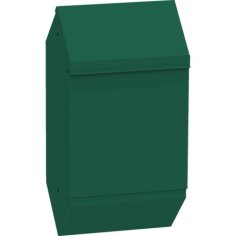 Suņu ekskrementu tvertne - ievietošana rāmī