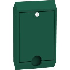 Slēdzams konteiners suņu ekskrementu maisiem - ievietots rāmī