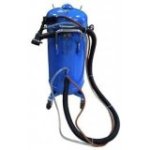 Putekļu nesaturošs sifona smilšu strūklas tīrītājs ar putekļsūcēju, 105 l