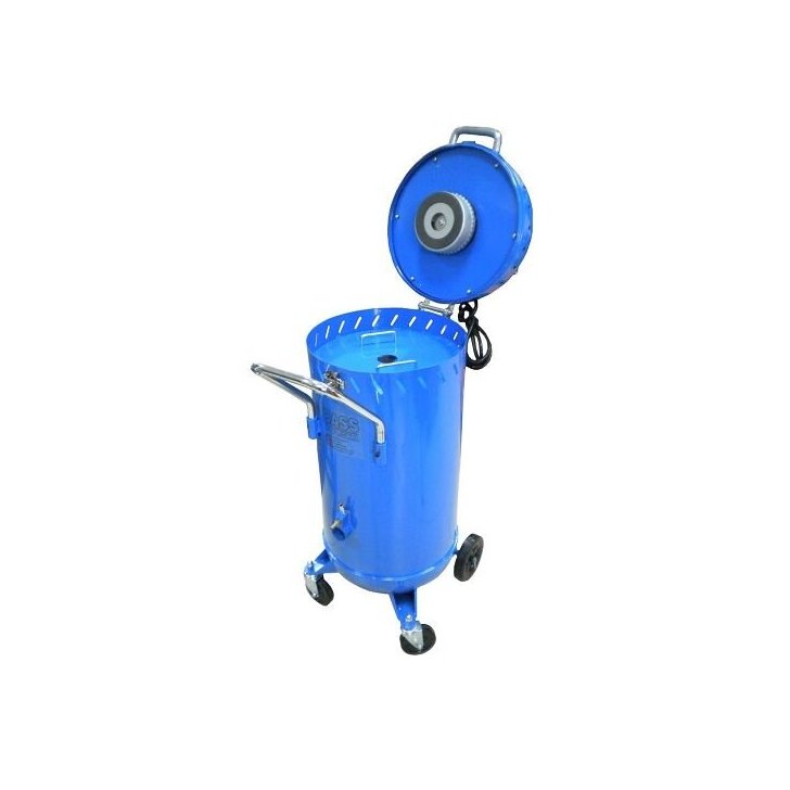 Putekļu nesaturošs sifona smilšu strūklas tīrītājs ar putekļsūcēju, 105 l