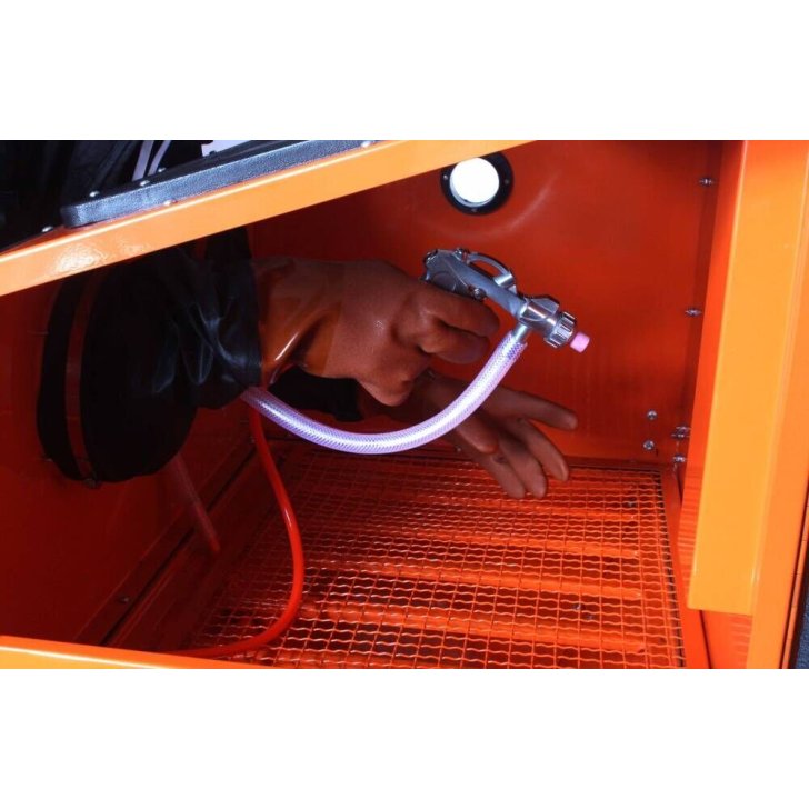 No augšas uzpildāms smilšu strūklas tīrītājs, 250 l