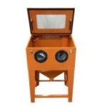 No augšas uzpildāms smilšu strūklas tīrītājs, 250 l