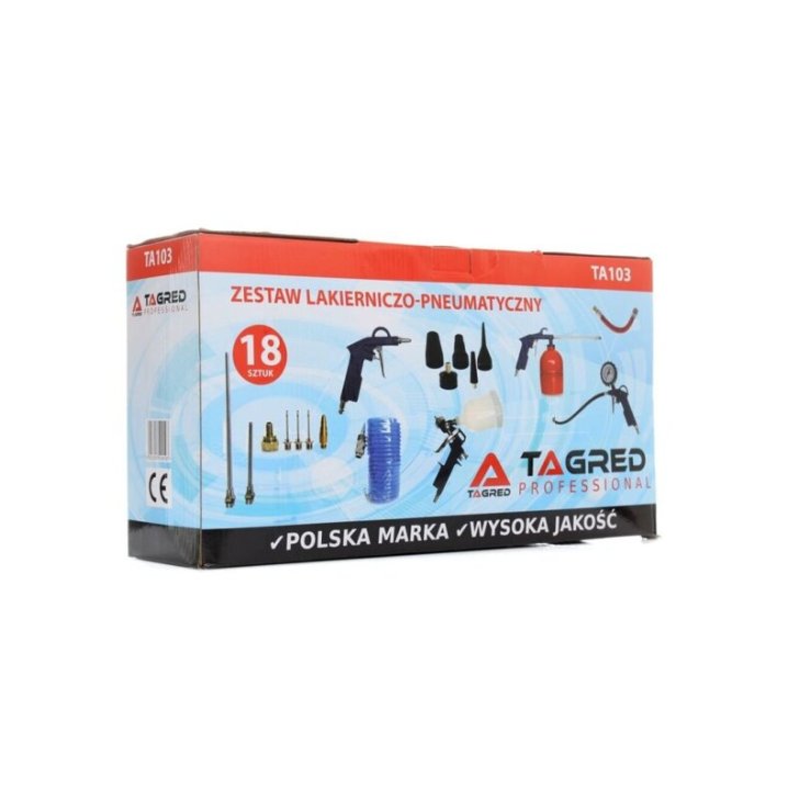 Gaisa kompresors 60L + Dāvana pneimo komplekts 18 IN 1.