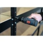 DRABEST metāla glabāšanas plaukts 180x120x50 cm, 4 lentynos, 250 kg