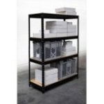 DRABEST metāla glabāšanas plaukts 180x120x50 cm, 4 lentynos, 250 kg