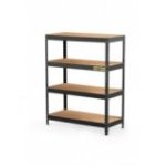 DRABEST metāla glabāšanas plaukts 180x120x50 cm, 4 lentynos, 250 kg