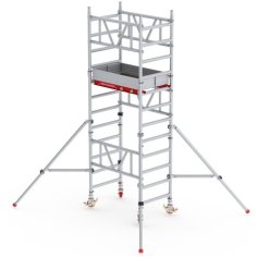 Alumīnija mobilais tornis MiTower (darba augstums 4,20 m)