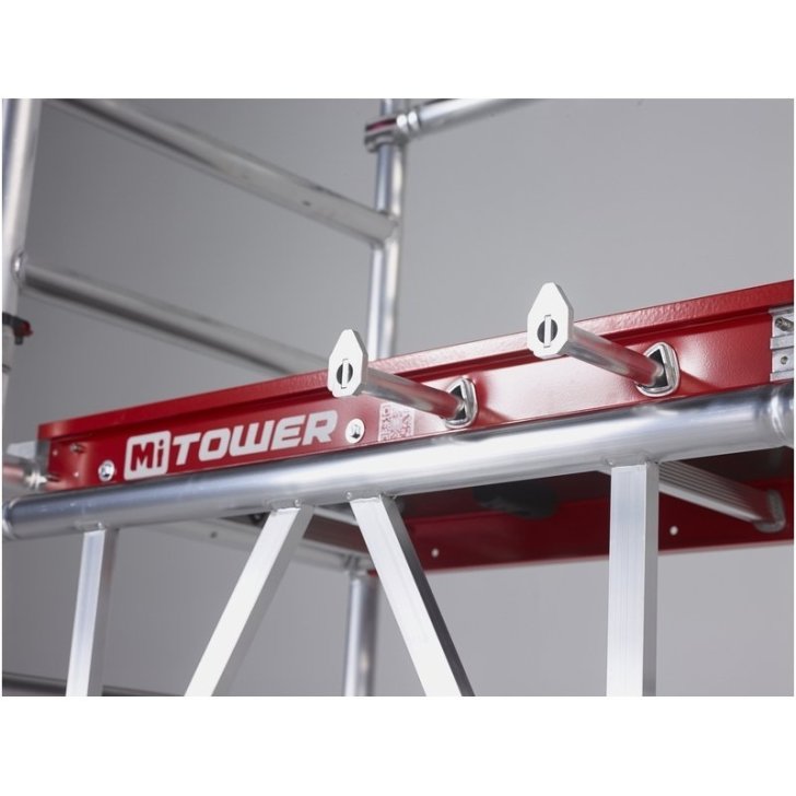 Alumīnija mobilais tornis MiTower (darba augstums 4,20 m)