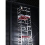 Alumīnija mobilais tornis MiTower (darba augstums 5,20 m)