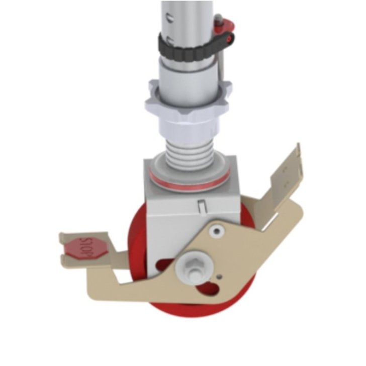 Alumīnija mobilais tornis MiTower (darba augstums 6,20 m)