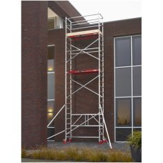 Alumīnija mobilais tornis RS ​​44 (A+B+C+D) modulis), darba augstums 7,80 m 2