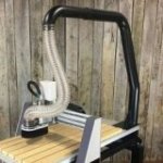 IGM putekļu savākšanas caurule priekš CNC i2R