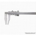 Bīdmērs  1500 x 200 x 0.05 mm