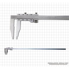 Bīdmērs  1500 x 200 x 0.05 mm 2