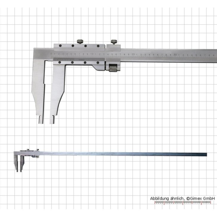 Bīdmērs  1500 x 200 x 0.05 mm