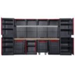 Darbnīcas mēbeļu komplekts 3720mm, 35 gab