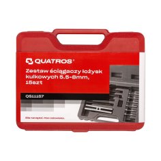 15 gabalu lodīšu gultņu novilcēju komplekts 5,5–8 mm 2