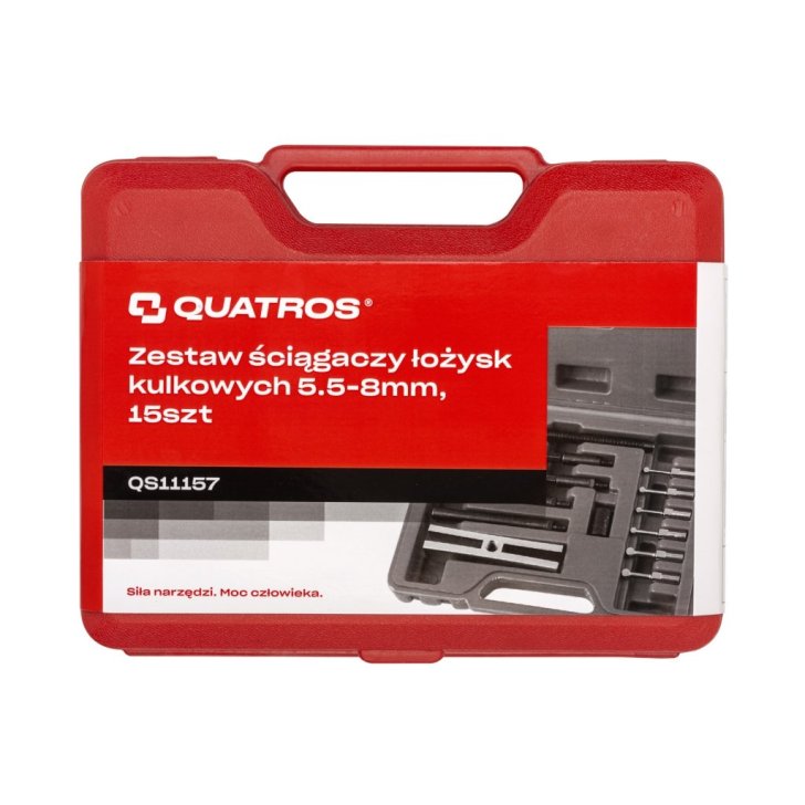 15 gabalu lodīšu gultņu novilcēju komplekts 5,5–8 mm