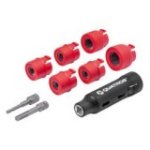 25 gabalu lodīšu gultņu novilcēju komplekts 5-12,5 mm