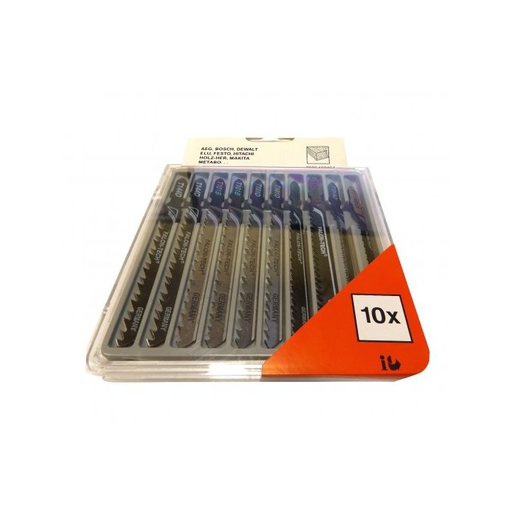 Finierzāģu asmeņi/naži/asmenīši 10 gab.