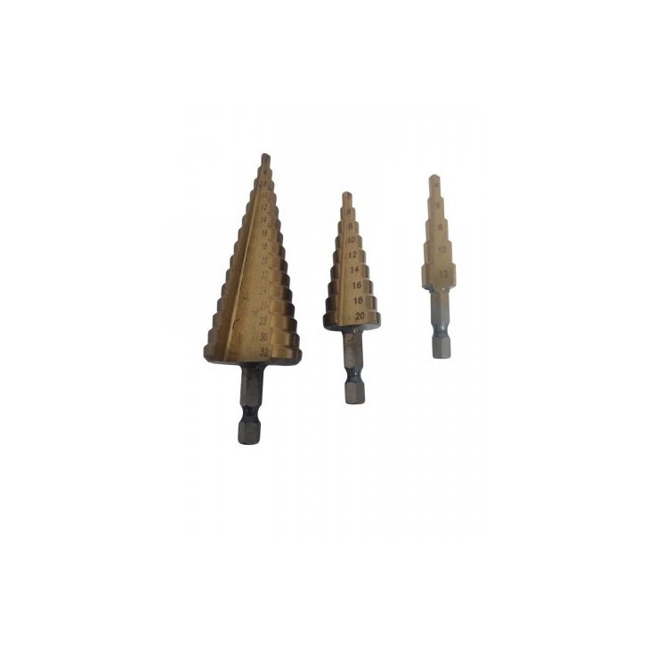Pakāpju urbji 3 gab. 4-32mm urbis rīvurbis