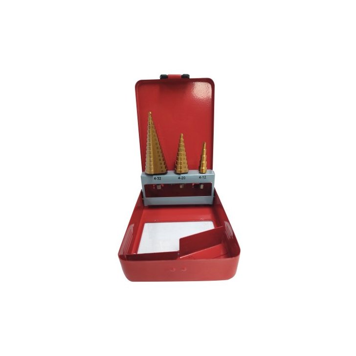 Pakāpju urbji 3 gab. 4-32mm urbis rīvurbis
