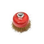 Frontālā birste misiņota stieple 75mm tēraudam