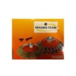 Sānu stiepļu birste metālam tēraudam 100mm M14