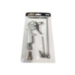 Pūšanas pistole 3 garas sprauslas komplekts