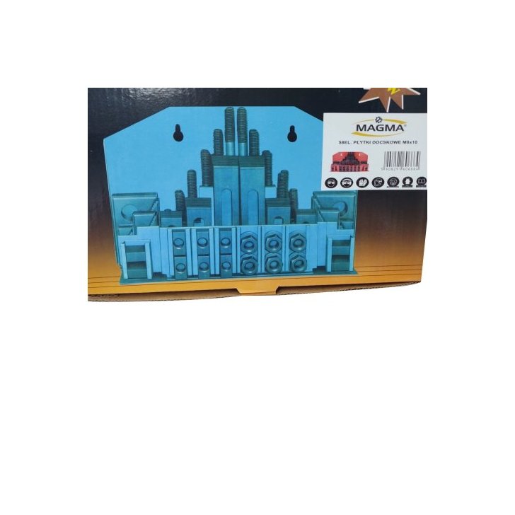 Piespiedējloksnes stiprinājuma spīļu komplekts M8/10mm