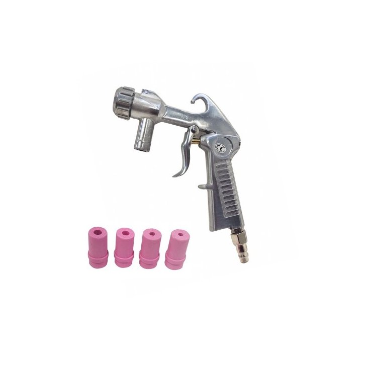 Smilšstrūklas pistole LP-19 + 8 PS6P sprauslas