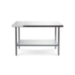 Darba galds 150x70 cm, nerūsējošā tērauda virsma