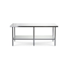 Darba galds ar 210x70 cm nerūsējošā tērauda virsmu