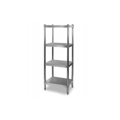 Gastronomijas plaukts 60x180 cm no nerūsējošā tērauda