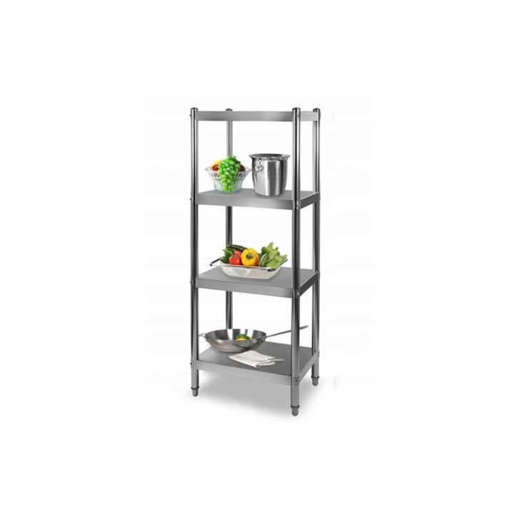 Gastronomijas plaukts 60x180 cm no nerūsējošā tērauda