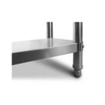 Gastronomijas plaukts 60x180 cm no nerūsējošā tērauda