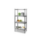 Gastronomijas plaukts 90x180 cm no nerūsējošā tērauda