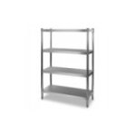 Gastronomijas plaukts 120x180 cm no nerūsējošā tērauda