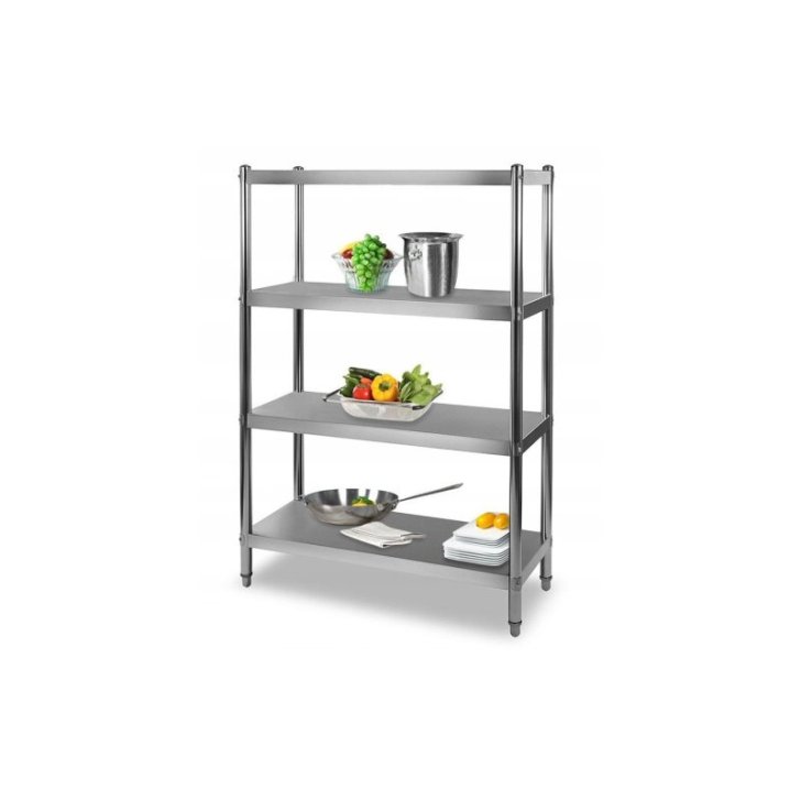 Gastronomijas plaukts 120x180 cm no nerūsējošā tērauda