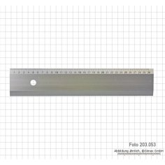 Alumīnija lineāli ar slīpētu malu, 600 mm