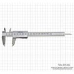 Bīdmērs Gimex 150 x 0,05 mm
