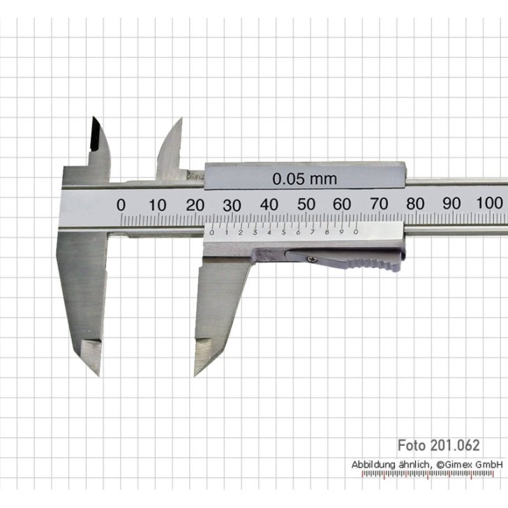 Bīdmērs Gimex 150 x 0,05 mm
