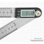 Digitāls slīpuma leņķis, 200 mm