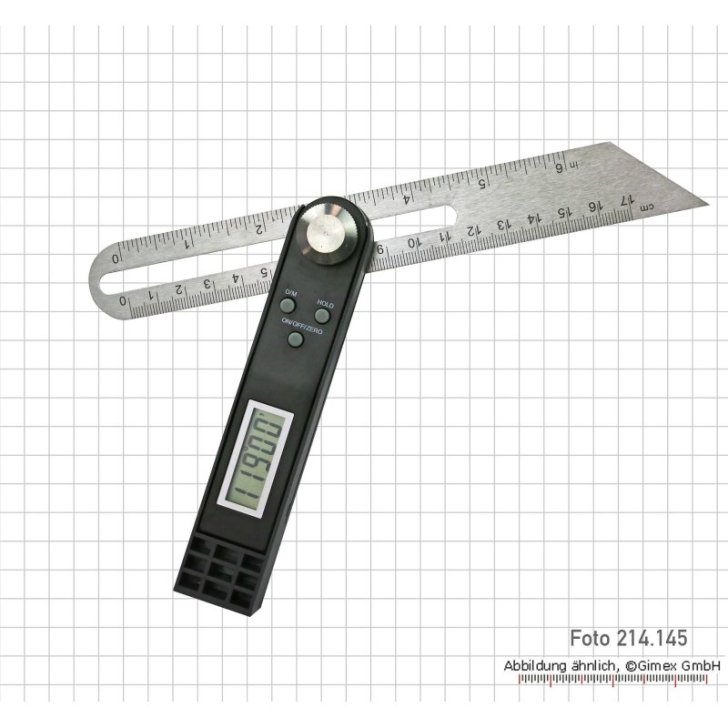 Digitālais slīpuma mērītājs 200 mm