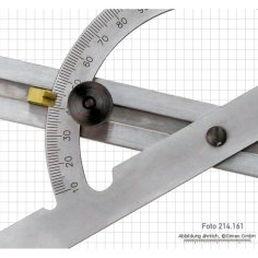 Tērauda transportieri (leņķmēri), 10 - 170°, 100 x 150 mm 2