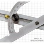 Tērauda transportieri (leņķmēri), 10 - 170°, 100 x 150 mm