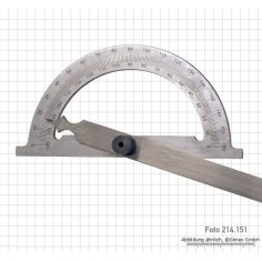 Tērauda transportieri (leņķmēri), 0 - 180°, 250 x 500 mm 2